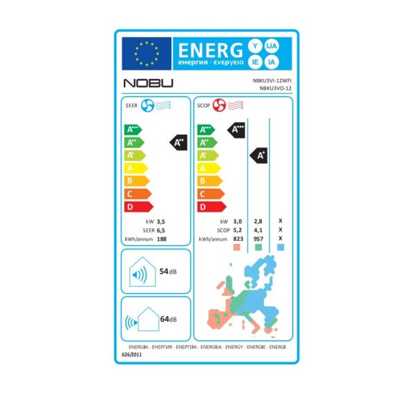 Nobu NBKU3VI-12WFI/NBKU3VO-12 WiFi